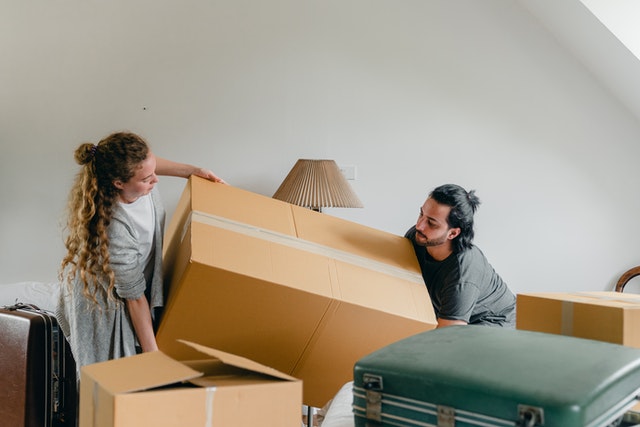 moving furniture into rental property